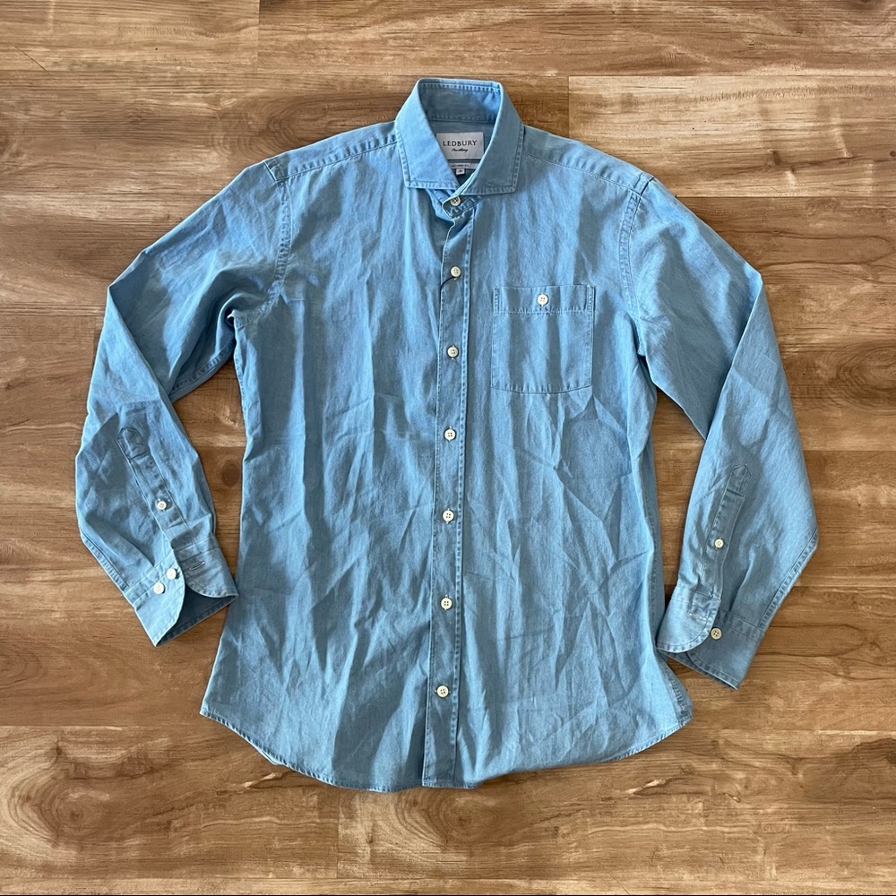 Ledbury Tailored Fit, Long Sleeve Shirt - BRAND NEW